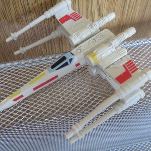 Vtg STAR WARS X-Wing Fighter Die Cast & Hard Plastic Miniature LFL CGW55(K155)